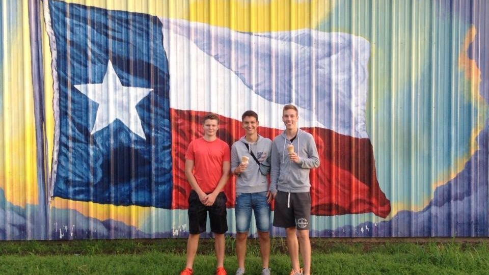 Exchange students in Texas